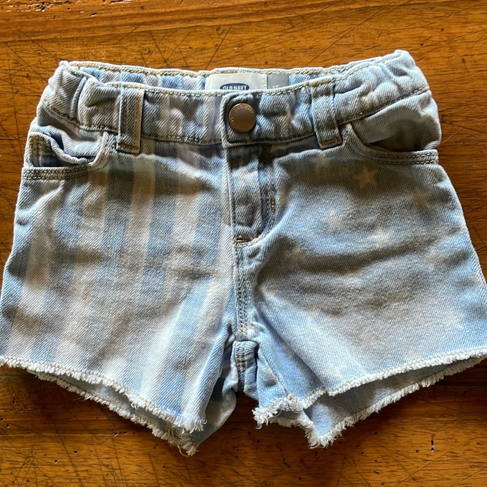 OLD NAVY | Stars and Stripes Jean shorts | 3T